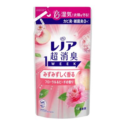 レノア超消臭1WEEK 柔軟剤 みずみずしく香るフローラル&ピーチの香り