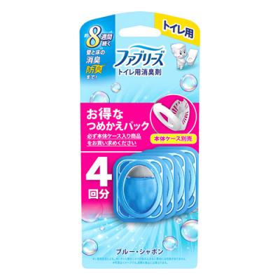 ファブリーズ トイレ用消臭剤 つめかえパック ブルー・シャボン
