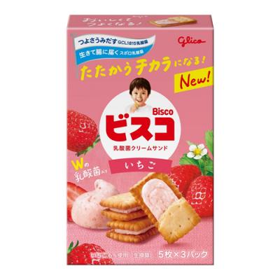 グリコ Bisco ビスコ いちご