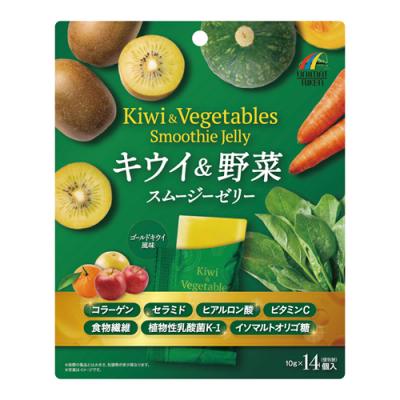 キウイ&野菜スムージーゼリー ゴールドキウイ風味