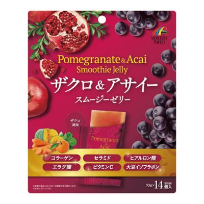 ザクロ&アサイースムージーゼリー ザクロ風味