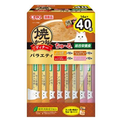 いなば CIAO焼かつおディナーちゅ～る(ちゅーる) バラエティBOX