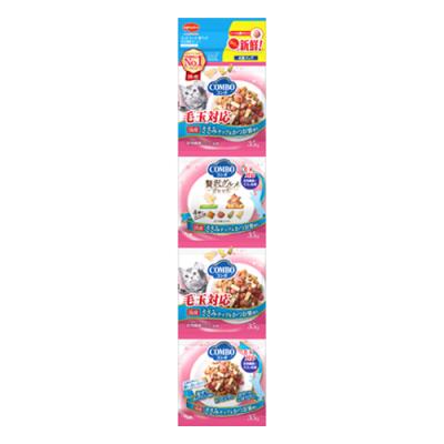 コンボ キャット 連パック 毛玉対応メニュー ささみ味チップ・かつお節添え