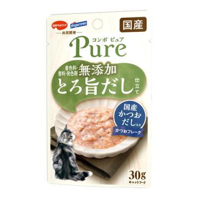 コンボ ピュア キャット パウチ かつお・国産かつおだし入り