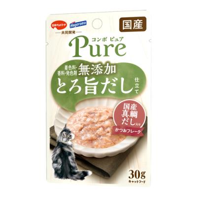 コンボ ピュア キャット パウチ かつお・国産真鯛だし入り