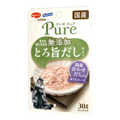 コンボ ピュア キャット パウチ まぐろ・国産合わせだし入り