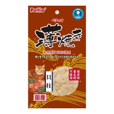 ペティオ 猫用おやつ 薄焼き 貝柱