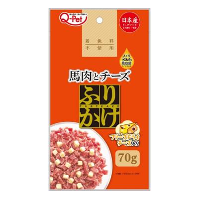 九州ペットフード 犬用 Q-Petふりかけ 馬肉とチーズ