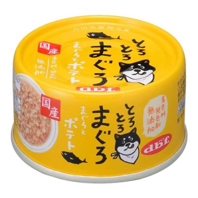 dbf デビフペット 犬用缶詰 とろとろまぐろまぐろとポテト
