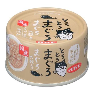 dbf デビフペット 犬用缶詰 とろとろまぐろまぐろ六穀入り