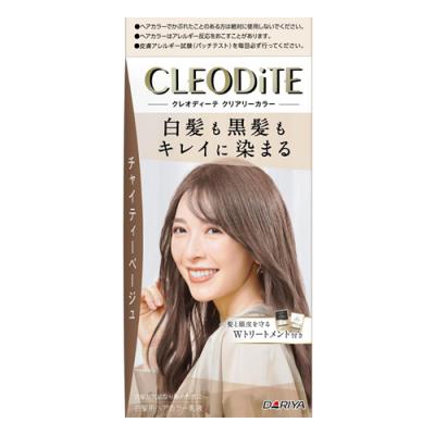 クレオディーテ クリアリーカラー 白髪用 チャイティーベージュ