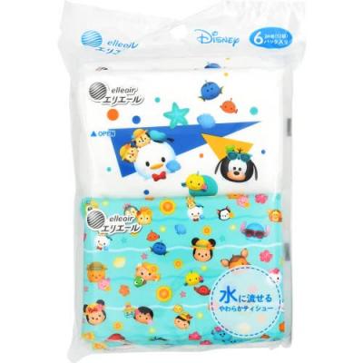 エリエール ポケットティシュー 流せるタイプ キッズ ディズニーキャラクターデザイン 