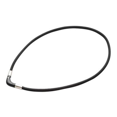 phiten(ファイテン) RAKUWA 磁気チタンネックレス Vタイプ ブラック 50cm