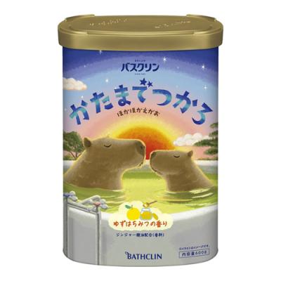 バスクリン かたまでつかろ ゆずはちみつの香り 薬用入浴剤