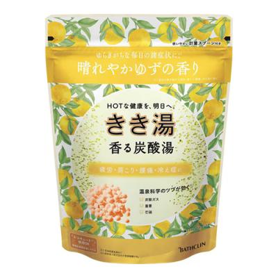 きき湯 香る炭酸湯 ゆずの香り 薬用入浴剤