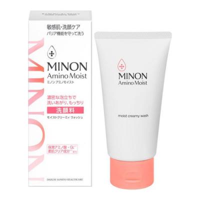 ミノンアミノモイスト モイストクリーミィウォッシュ 洗顔料