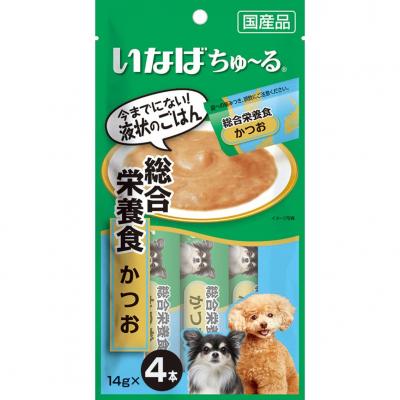 いなば 犬用 ちゅ～る(ちゅーる) 総合栄養食 かつお