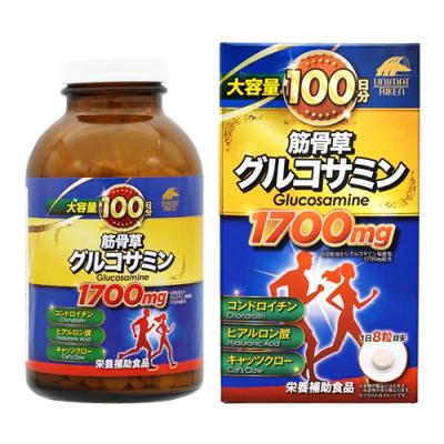ユニマットリケン 大容量100日分 筋骨草グルコサミン 1700mg