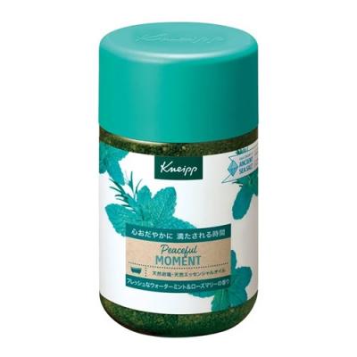 Kneipp クナイプ バスソルト ピースフルモーメント ウォーターミント&ローズマリーの香り