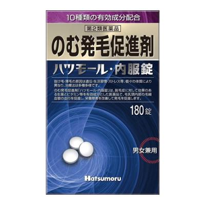 ハツモール・内服錠 のむ発毛促進剤 男女兼用