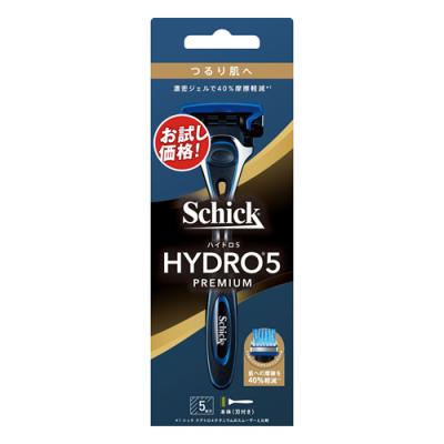 Schick シック ハイドロ5 プレミアム つるり肌へ ホルダー(刃付き)