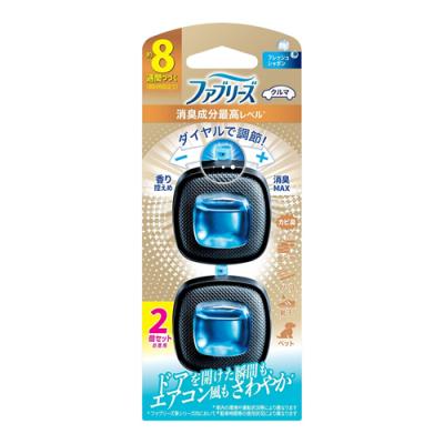 ファブリーズ クルマ イージークリップ 消臭成分最高レベル フレッシュシャボン