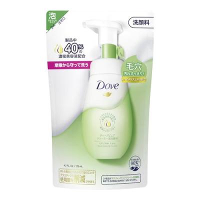 Dove ダヴ ディープピュア クリーミー泡洗顔料
