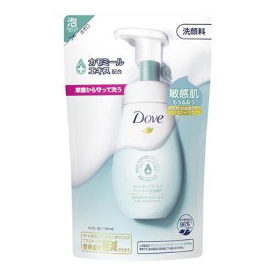 Dove ダヴ センシティブマイルド クリーミー泡洗顔料