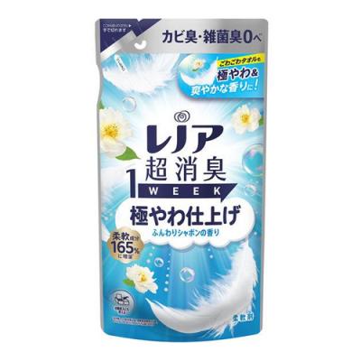 レノア超消臭1WEEK 柔軟剤 極やわ仕上げ ふんわりシャボンの香り