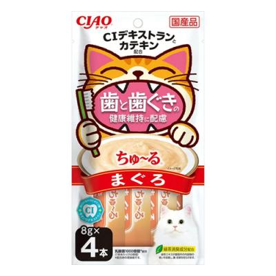いなば 猫用 歯と歯ぐきの健康維持に配慮 CIAOちゅ～る(チャオちゅーる) まぐろ