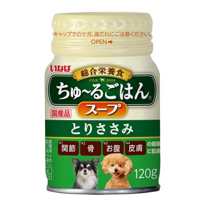 いなば 犬用総合栄養食 ちゅ～る(ちゅーる)ごはんスープ とりささみ