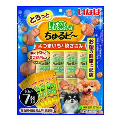 いなば 犬用 ちゅるビ～(ちゅるビー) さつまいもと焼ささみ