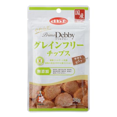 dbf デビフ 犬用 プリモデビィ グレインフリーチップス ササミ&ビーフ