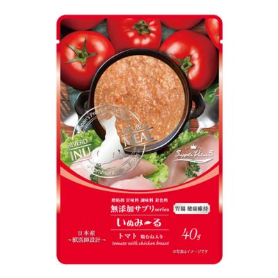 いぬみーる 無添加サプリ SuppleValue5 胃腸健康維持 トマト 鶏むね入り