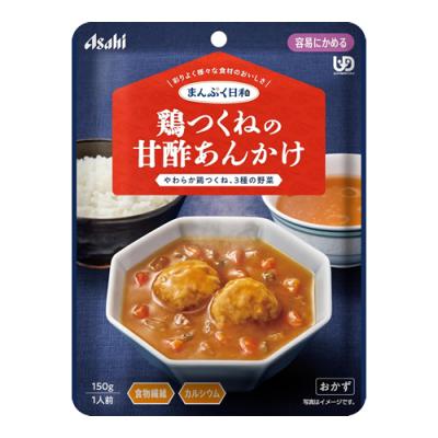 まんぷく日和 鶏つくねの甘酢あんかけ