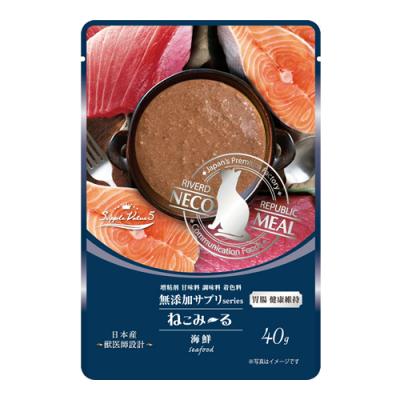 ねこみーる 無添加サプリ SuppleValue5 胃腸健康維持 海鮮