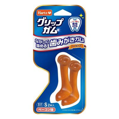 Hartz ハーツ 犬用歯みがきガム グリップガム ベーコン味 S
