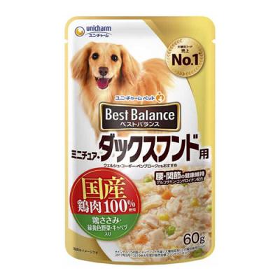 ベストバランス パウチ ミニチュア・ダックスフンド用