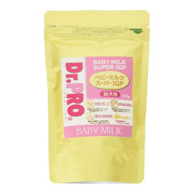 ニチドウ Dr.PRO. ドクタープロ ベビーミルク スーパーIGP 幼犬用