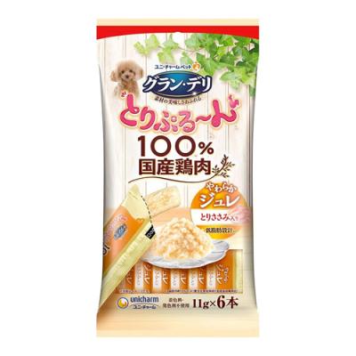 グラン・デリ とりぷる～ん 100%国産鶏肉 やわらかジュレ とりささみ入り