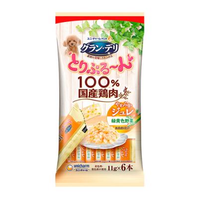 グラン・デリ とりぷる～ん 100%国産鶏肉 やわらかジュレ 緑黄色野菜