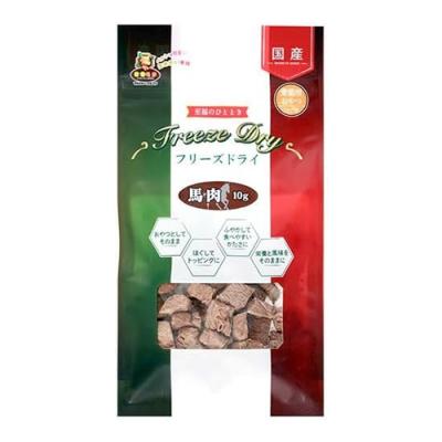 マルジョー&ウエフク 国産 愛猫用おやつ フリーズドライ 馬肉