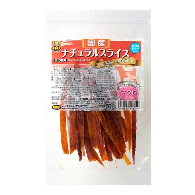 マルジョー&ウエフク 犬用おやつ 国産 ナチュラルスライス マグロ