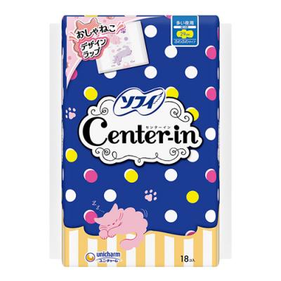 ソフィ センターイン ふわふわタイプ 多い夜用 羽つき 29cm