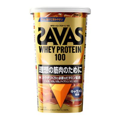SAVAS ザバス ホエイプロテイン100 キャラメル風味