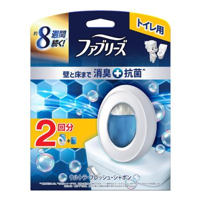 ファブリーズ トイレ用プレミアム消臭+抗菌 ウルトラフレッシュシャボン