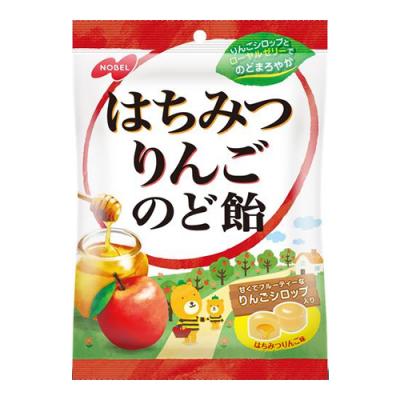 ノーベル製菓 はちみつりんごのど飴