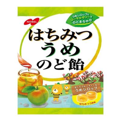 ノーベル製菓 はちみつうめのど飴