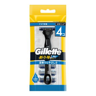 ジレット Gillette 剃り味プラス 深剃り 髭剃り カミソリ