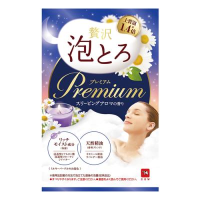 お湯物語 贅沢泡とろプレミアム入浴料 スリーピングアロマの香り